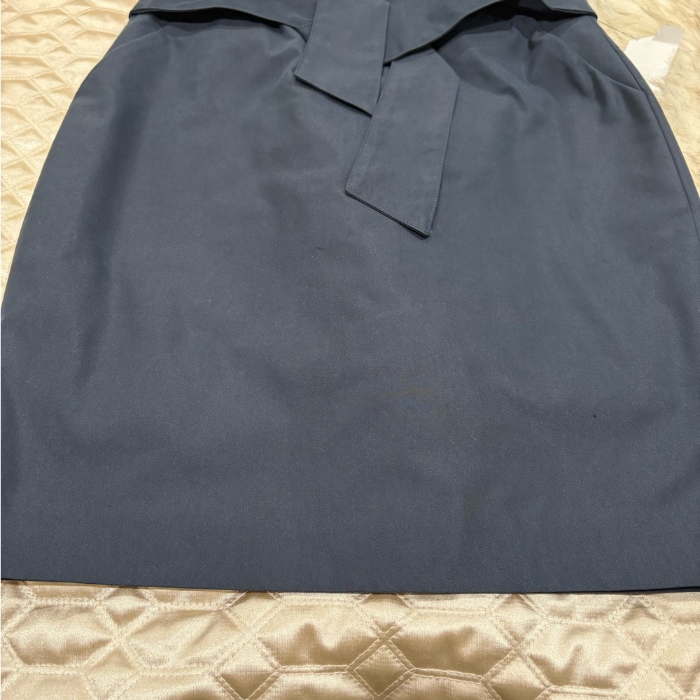 DKNY Dark Blue Pencil Skirt